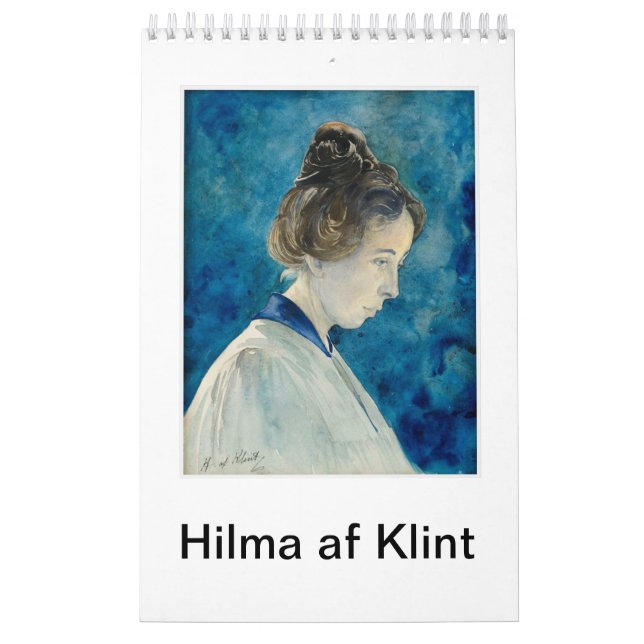 Calendário Hilma af Klint, Pinturas Modernas (Capa)