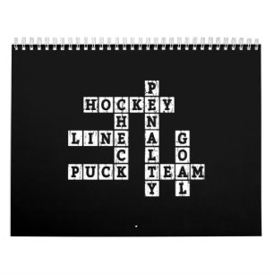 Calendário Hockey Lover Sou o melhor jogador de hóquei