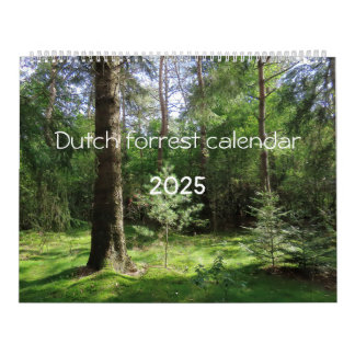 Calendário Hollands bos Kalender aan te passen