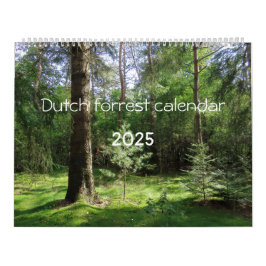 Calendário Hollands bos Kalender aan te passen
