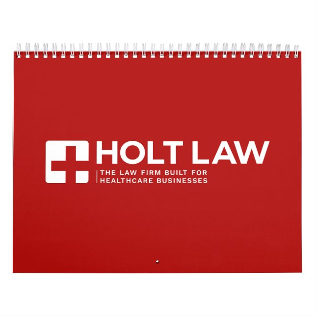 Calendário Holt Law (Capa)