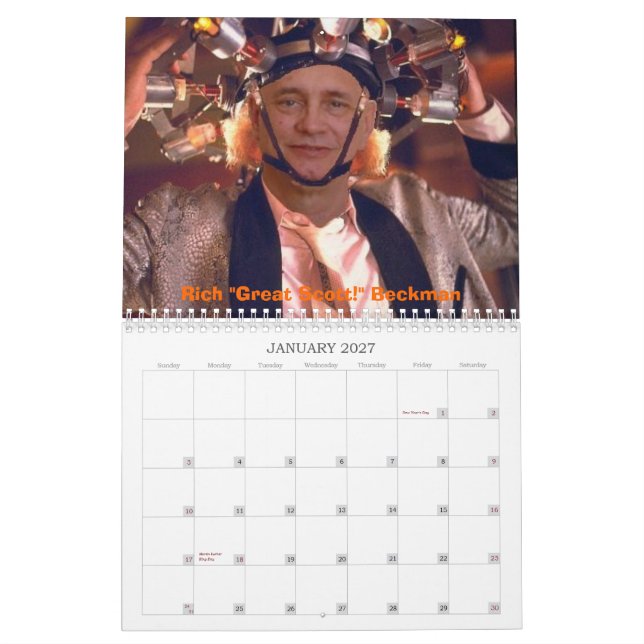 Calendário Homens do deserto (Jan 2027)