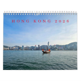 Calendário Hong Kong 2026 calendar