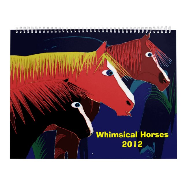 Calendário Horses2012 lunático (Capa)