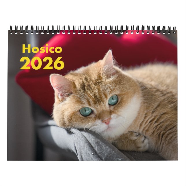 Calendário Hosico Calendar 2026 (Capa)
