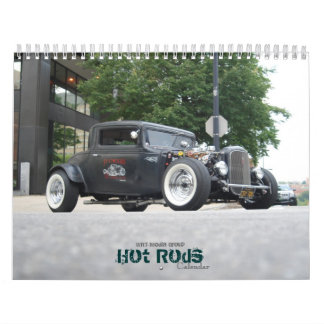 Calendário Hot Rod Calender pelo WRT Media Group