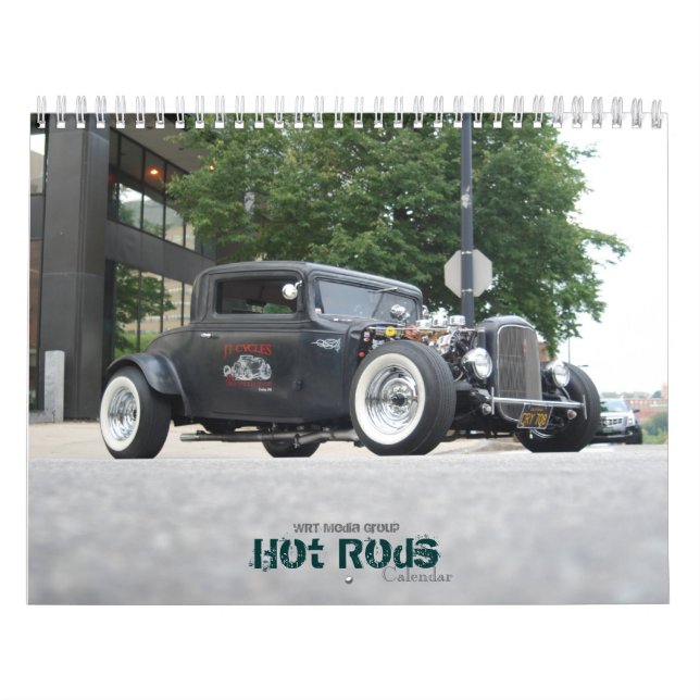 Calendário Hot Rod Calender pelo WRT Media Group (Capa)