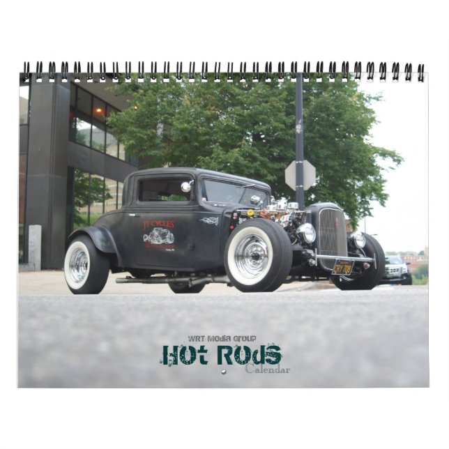 Calendário Hot Rod Calender por WRT Media Group (Capa)