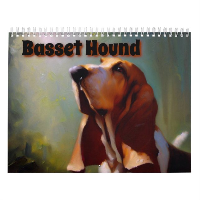 Calendário Hound Basset (Capa)