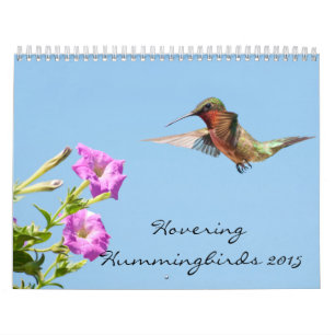 Calendário Hovering Hummingbird 2015