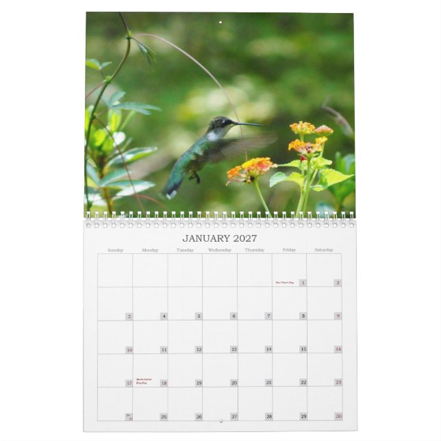 Calendário Humm comigo! (Jan 2027)