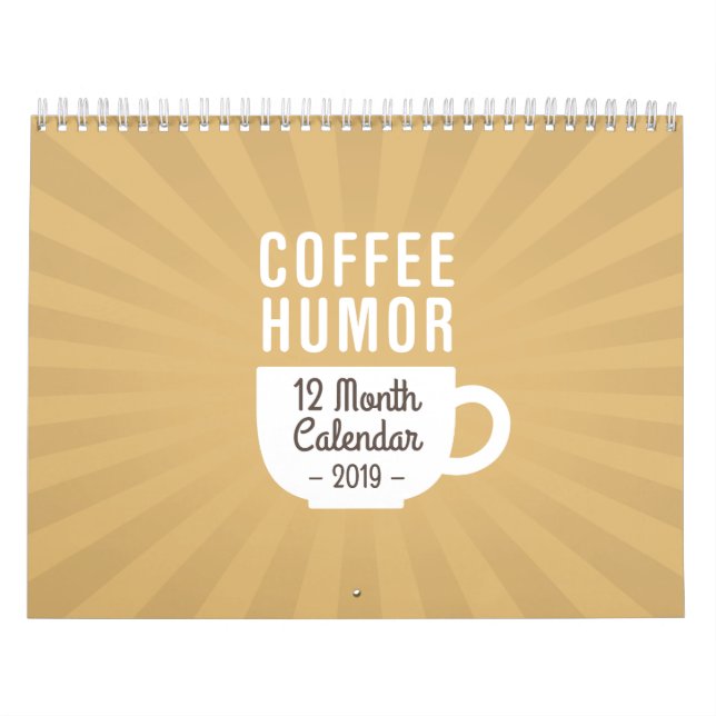 Calendário Humor de café (Capa)