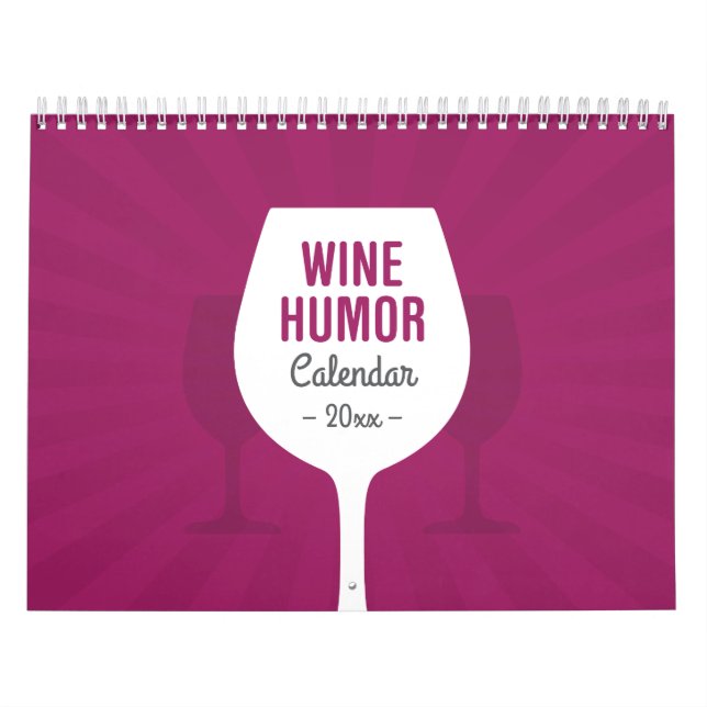 Calendário Humor de vinho (Capa)