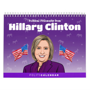 Calendário Humor Político do HIAuxiliar Clinton