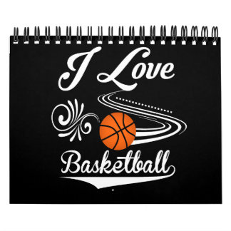 Calendário I Love basketball Calendar