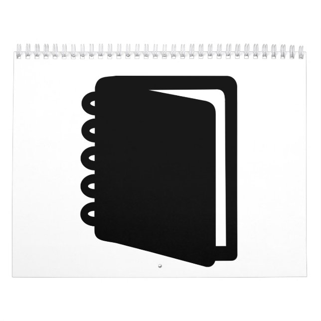 Calendário Ícone do livro (Capa)
