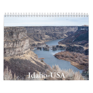 Calendário Idaho-EUA