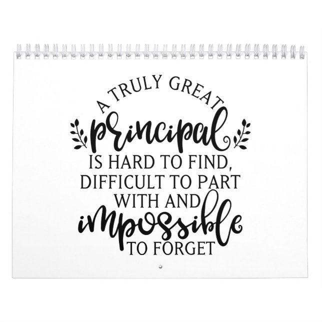 Calendário Ideias do Dia da Apreciação Principal (Capa)