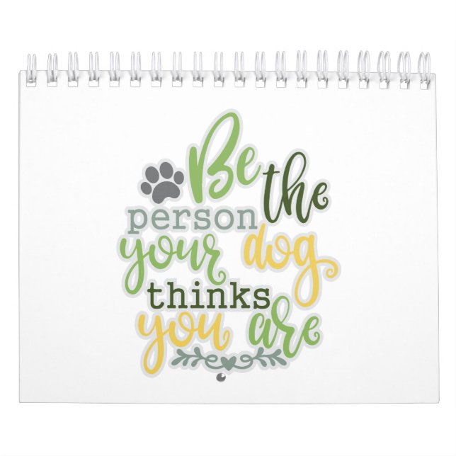 Calendário Ideias Engraçadas Para Um Cachorro (Capa)