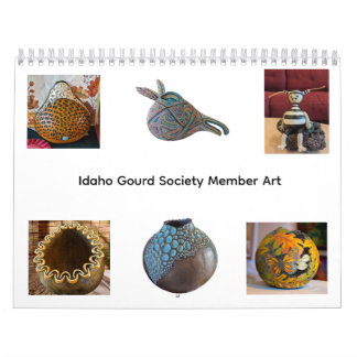 Calendário IDGS Member Gourd Art 2026 Calendar