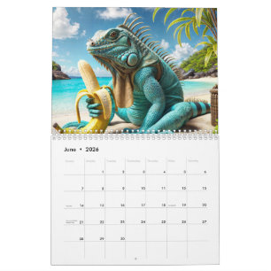 Calendário Iguana