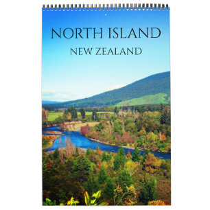 Calendário Ilha do Norte Nova Zelândia 2026