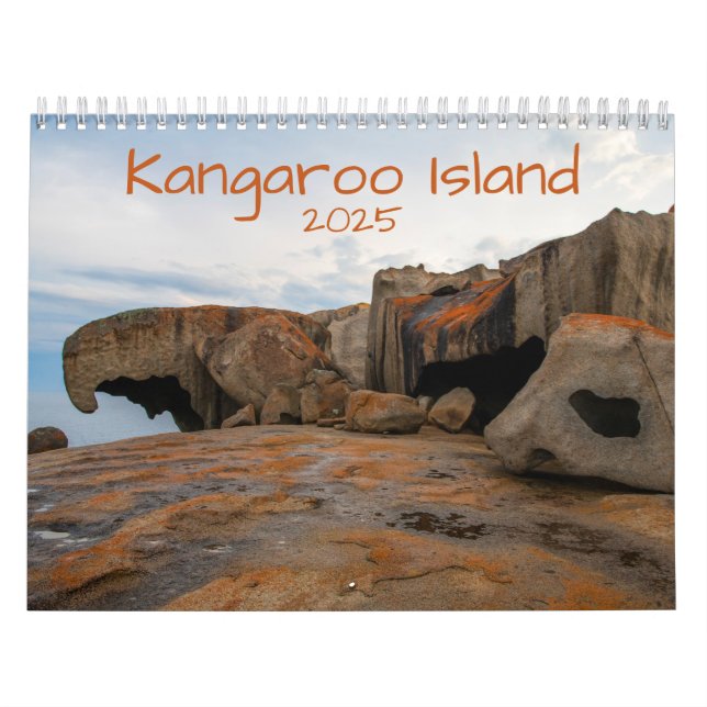Calendário Ilha Kangaroo Sul da Austrália (Capa)