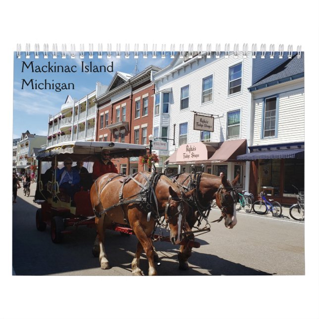 Calendário Ilha Mackinac, Michigan (Capa)