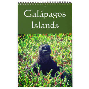 Calendário Ilhas Galápagos