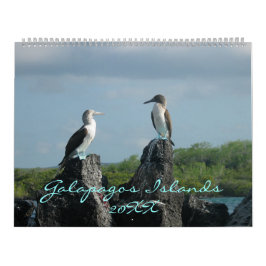 Calendário Ilhas Galápagos