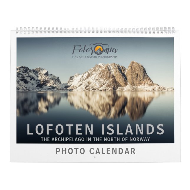 Calendário Ilhas Lofoten 2026 (Capa)
