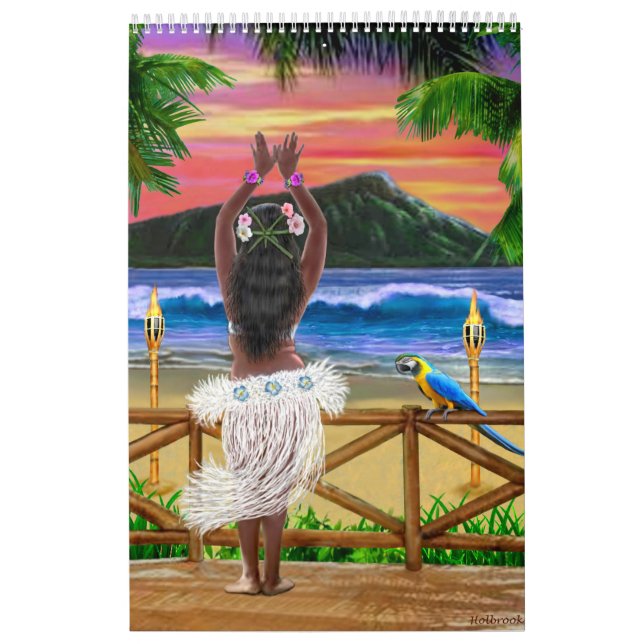 CALENDÁRIO ILHAS PARADISÍACAS TROPICAIS (Capa)