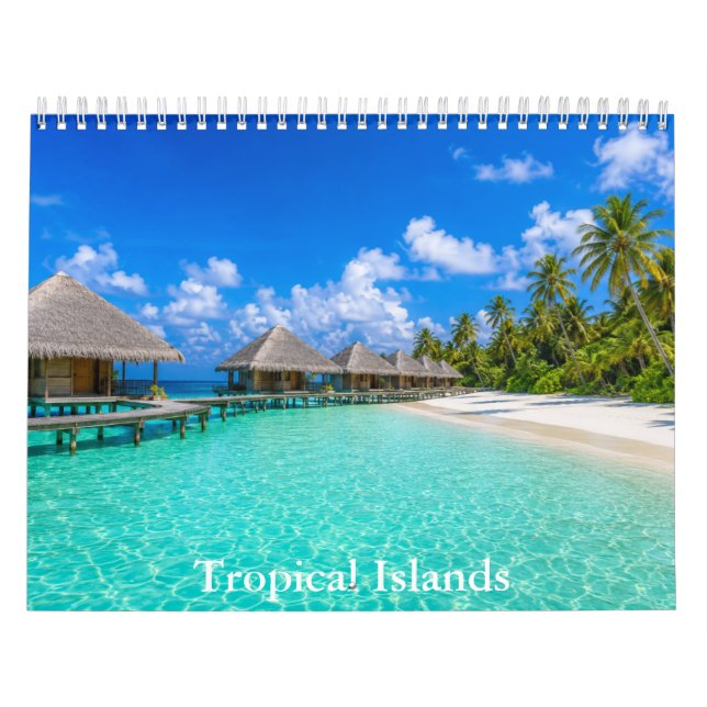 Calendário Ilhas Tropicais  (Capa)