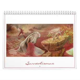 Calendário Ilusões ópticas surreais