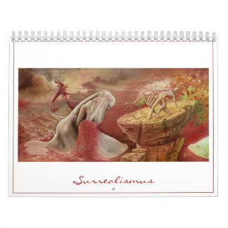 Calendário Ilusões ópticas surreais