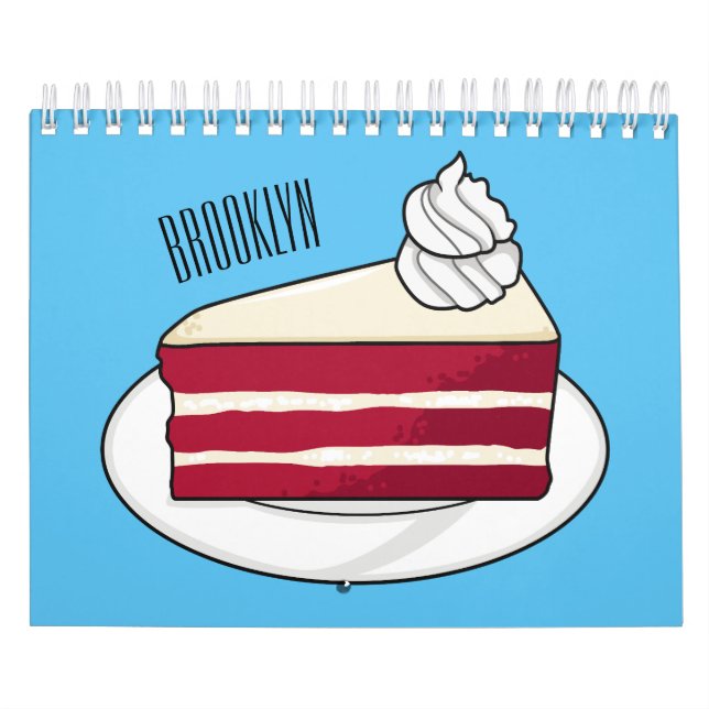 Calendário Ilustração de desenho animado (Capa)