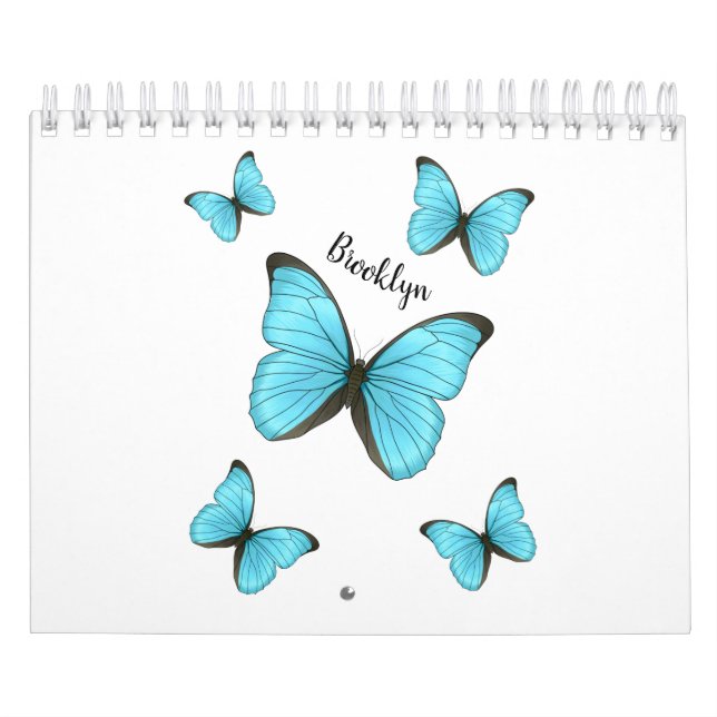 Calendário Ilustração de desenho animado animal (Capa)