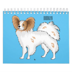 Calendário Ilustração de desenho animado animal