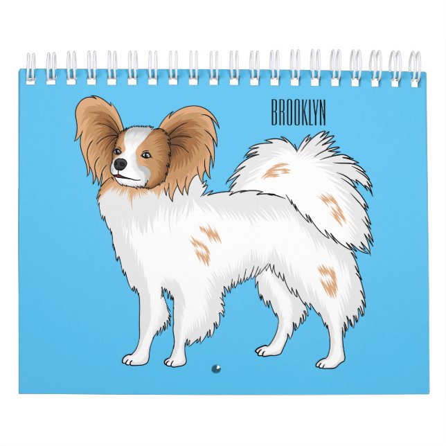 Calendário Ilustração de desenho animado animal (Capa)