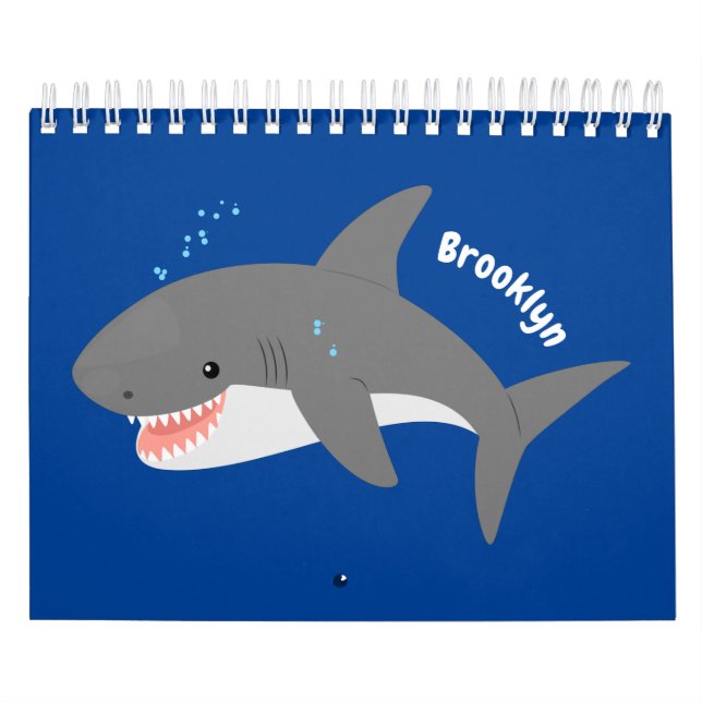 Calendário Ilustração de desenho animado animal (Capa)