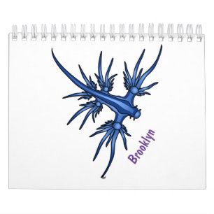 Calendário Ilustração de desenho animado animal