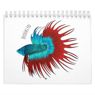 Calendário Ilustração de desenho animado animal