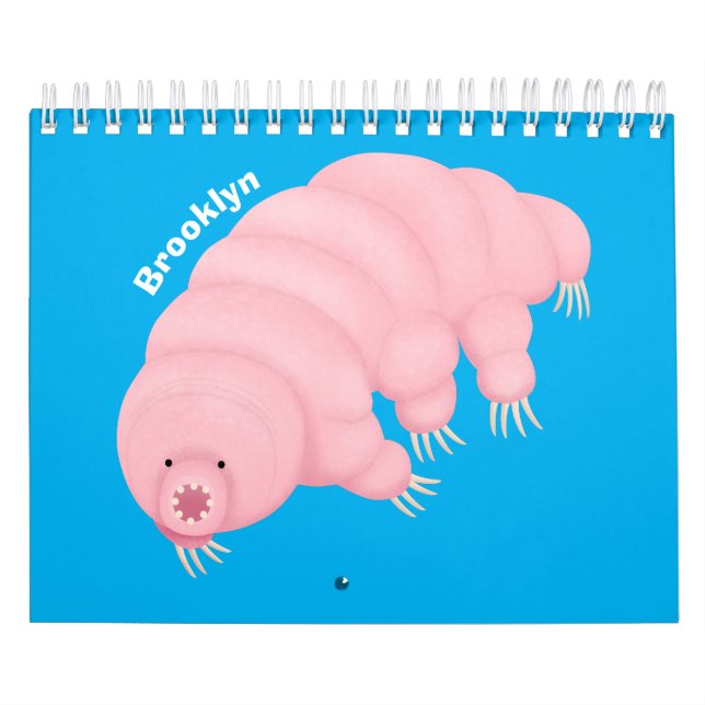 Calendário Ilustração de desenho animado animal (Capa)