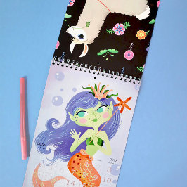 Calendário Ilustrado Daydreams Mini