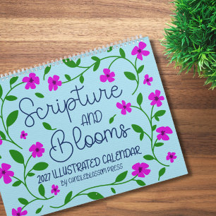 Calendário Ilustrado Escrituras e Flores 2027