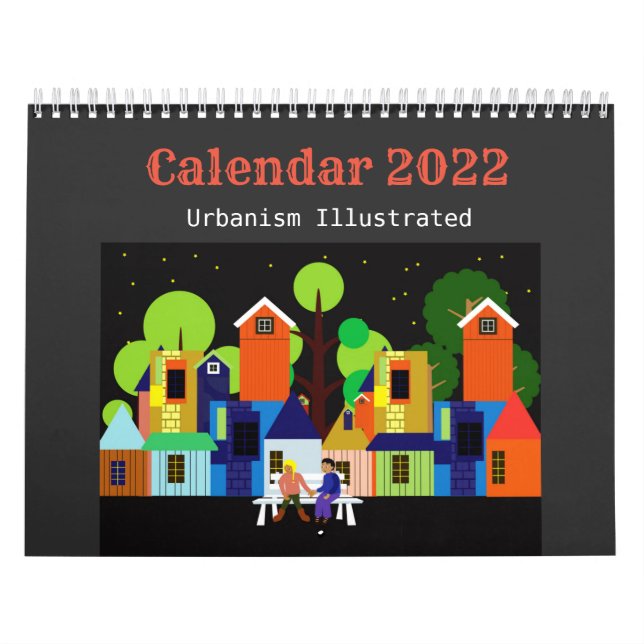 Calendário Ilustrado Urbanismo (Capa)