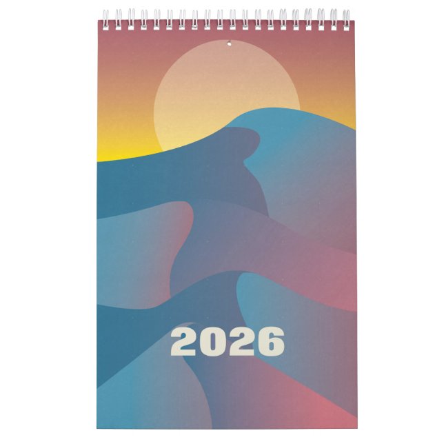 Calendário Ilustrativo do Artigo 2026 (Capa)