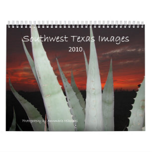 Calendário Imagens 2016 de Texas do sudoeste
