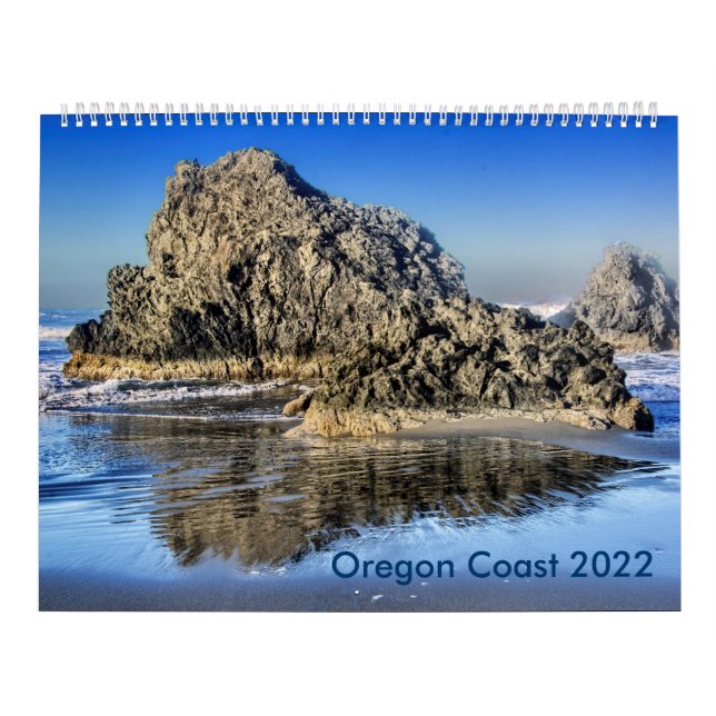 Calendário Imagens costeiras do Oregon (Capa)