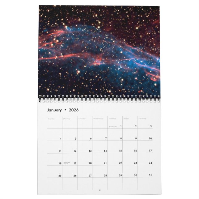 Calendário Imagens da NASA (Jan 2026)